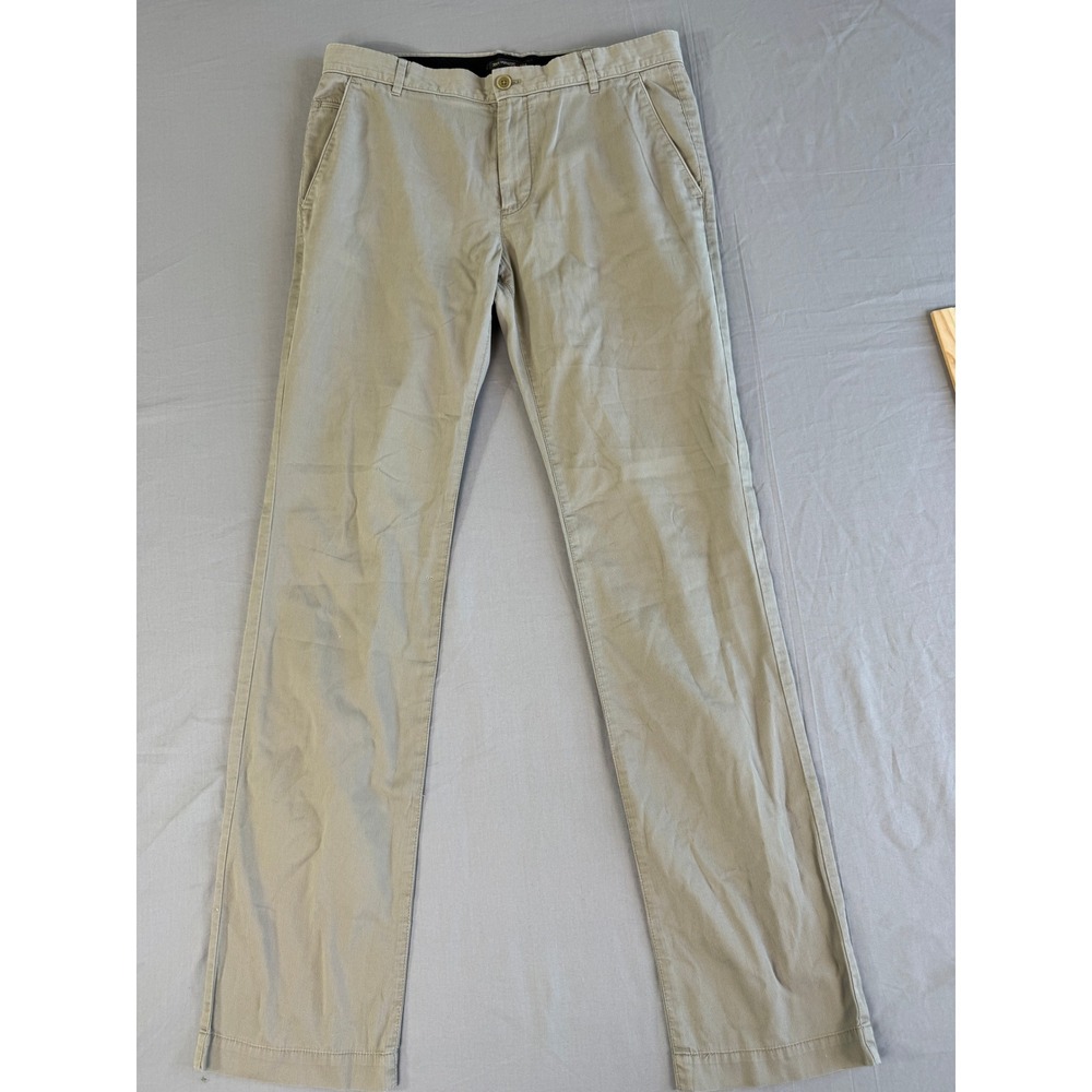 John Varvatos Chino Pants‎ Size 33 USA Mens Beige Casual